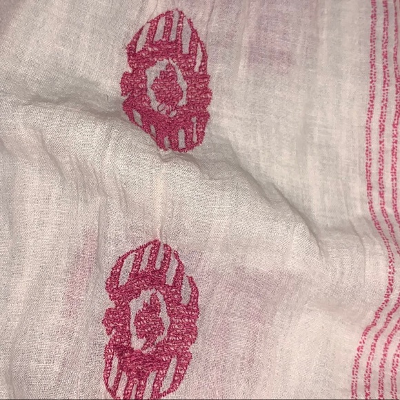 FREE PEOPLE: Womens Pukka Embroidered Knit Blouse - Size Medium - Picture 12 of 15